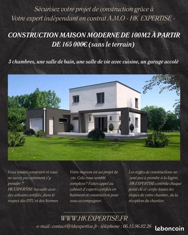 Maison moderne 100m2