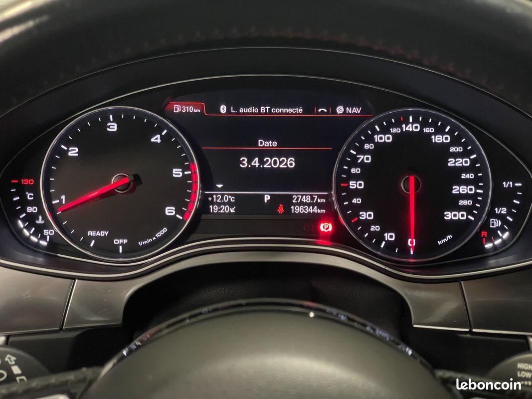 AUDI A6 V6 3.0 TDI 272 S Tronic 7 Quattro S line Avec Caméra De Recul + Radar Av/Ar + Bose + Bluetooth (image 39)