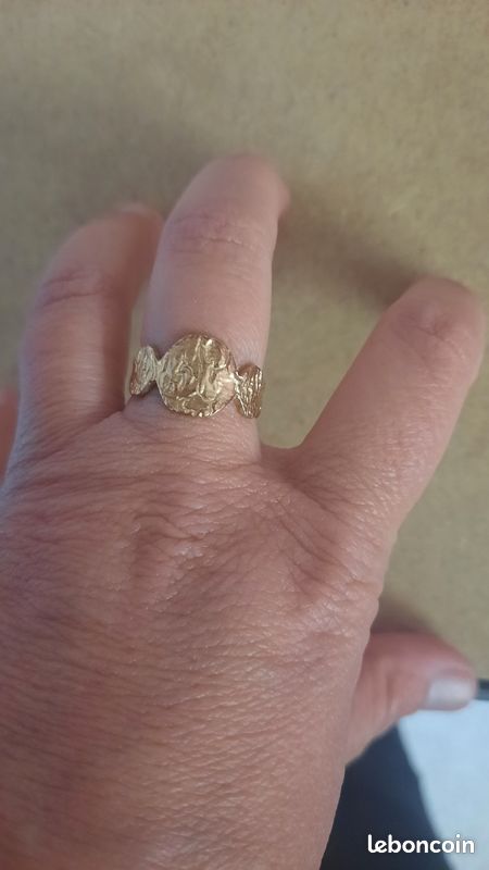 Bague plaqué or (image 2)