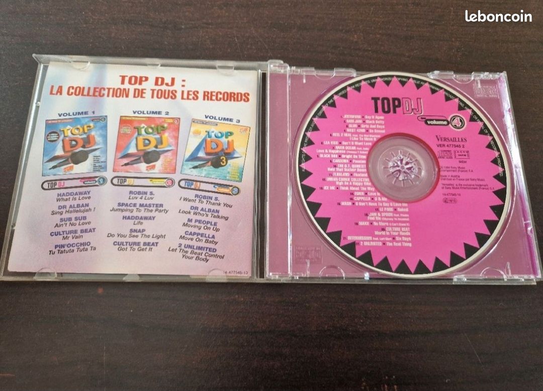 Cd compilation Top DJ volume 4 (image 3)