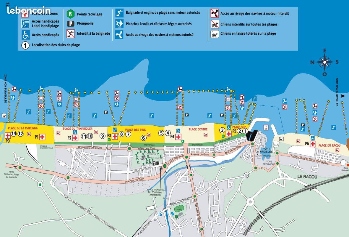 Argelès Gite Villa 4 ou 5 chambres Plage 80 mètres (jusqu'à 21 ou 25 couchages) Villa des Palmiers (image 11)