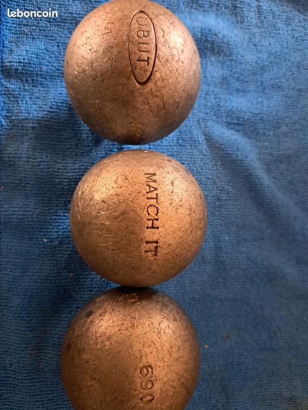 Jeu De Boules Obut Match It – 74 Mm, 690 G, Inox Lisse – Kit Compétition Avec But Et Housse – Gravure Possible