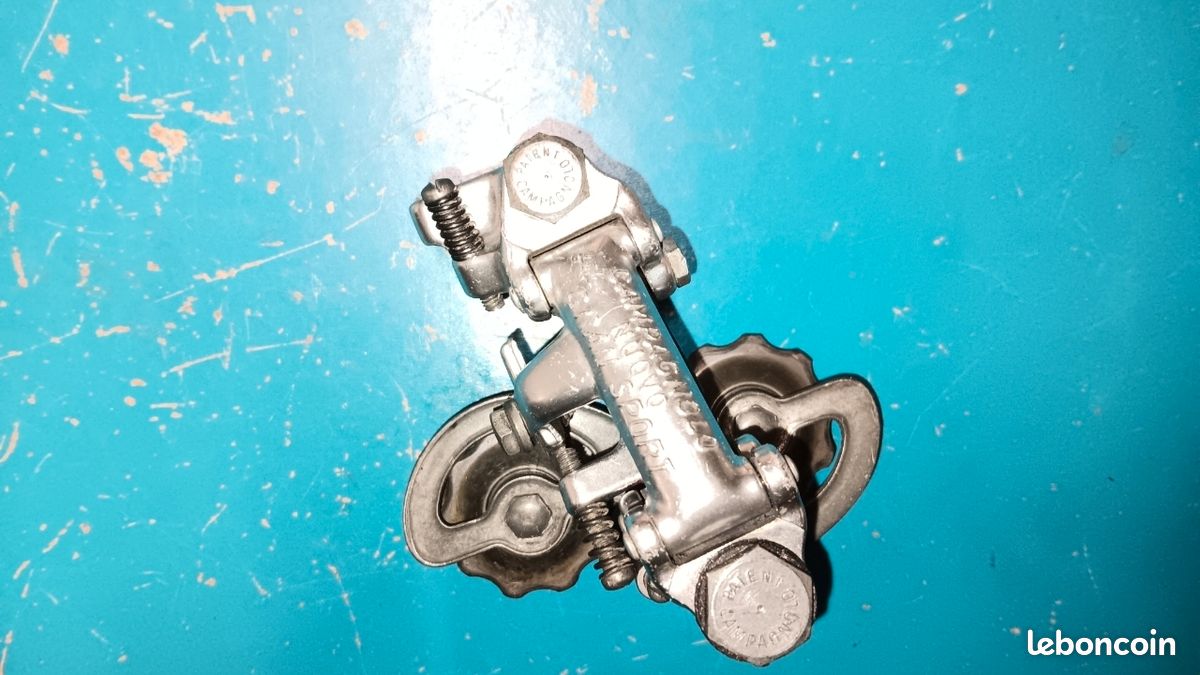 Vintage Campagnolo Record Rear Derailleur Steel 13 36 Catena 3/32