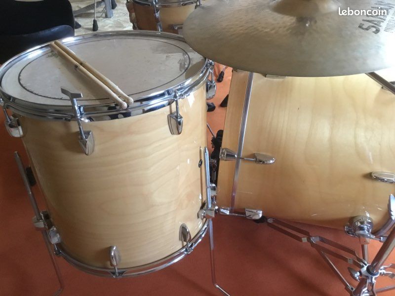 Batterie Yamaha Stage Custom Advantage Maple (2003) - Made in Indonesia (idem DW Sonor Tama Mapex Ludwig Pearl etc) (image 4)