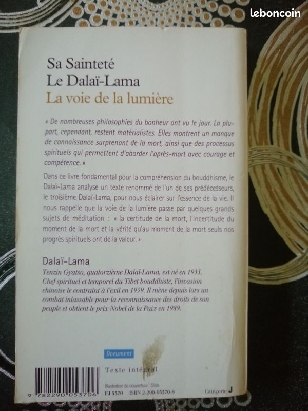 Sa Sainteté le Dalaï-Lama, La voie de la lumière, Une introduction au bouddhisme (image 2)
