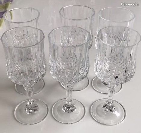 Verres Cristal d'Arques - modèle "Longchamp" (image 3)