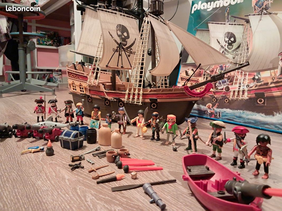 Bateau pirate playmobil 5135 - Jeux & Jouets