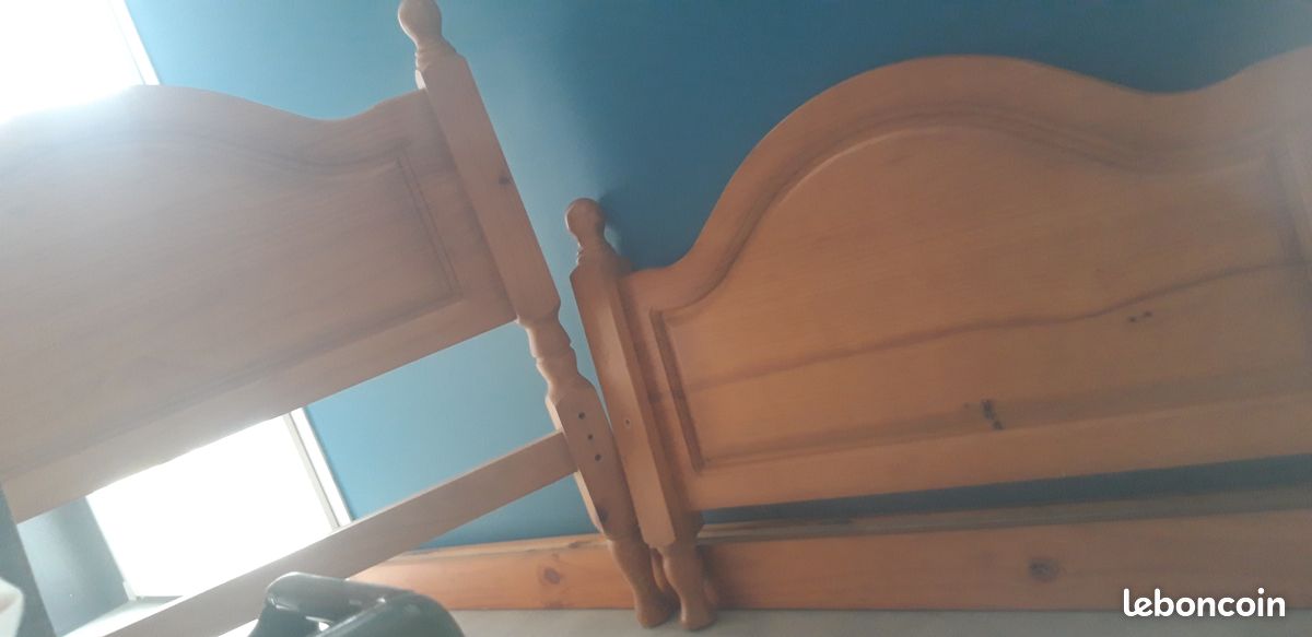 Lit bois 90x190 (image 2)