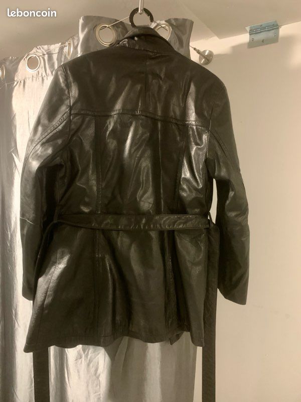 Veste en cuir de chèvre (image 2)