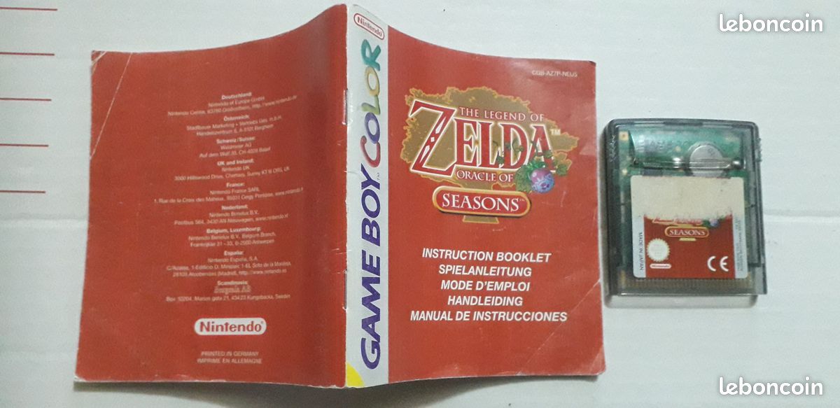 Zelda oracle of seasons complete