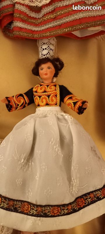 Poupée Ancienne LE MINOR - Ile Aux Moines - Celluloïd - 23 Cm - France Milieu XXème