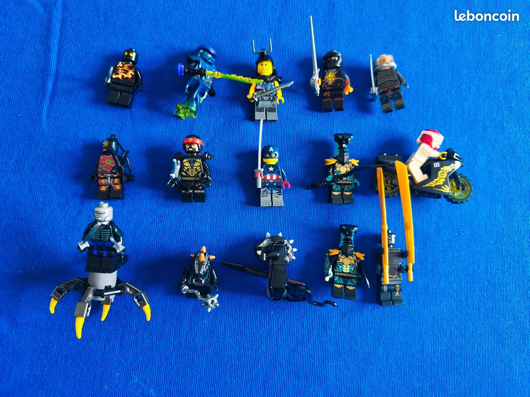 Lot n°2 de personnages lego super affaire (image 1)