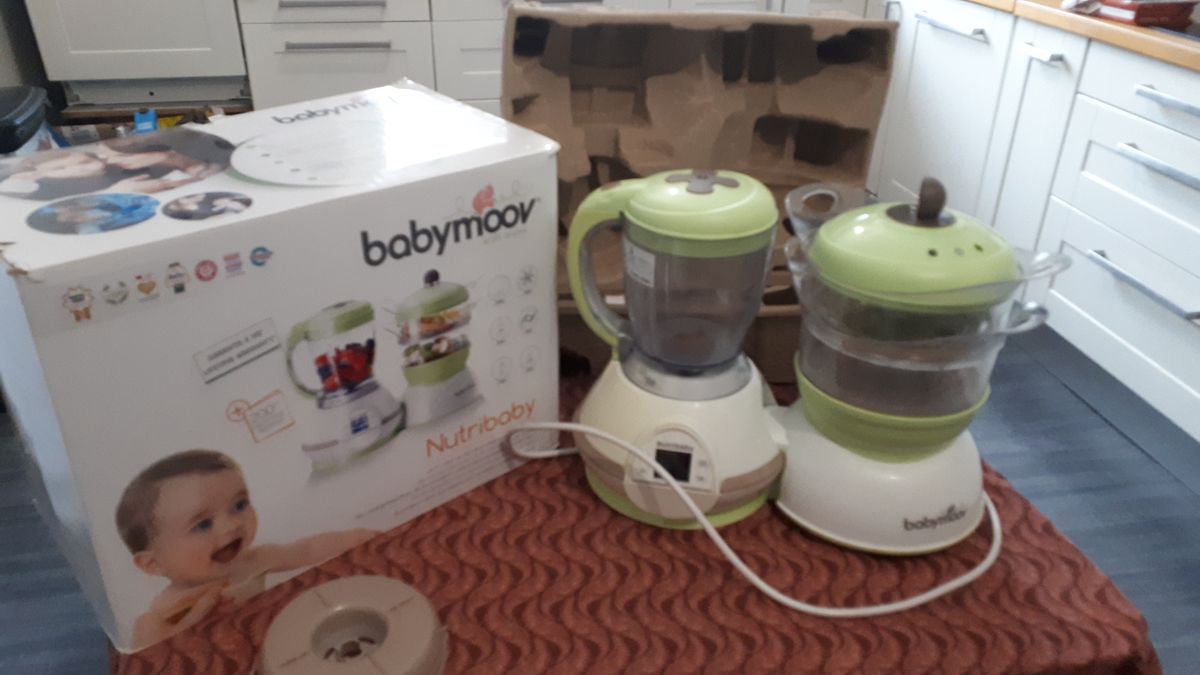 Robot multifonction BABYMOOV Nutribaby+ Préparateur culinaire