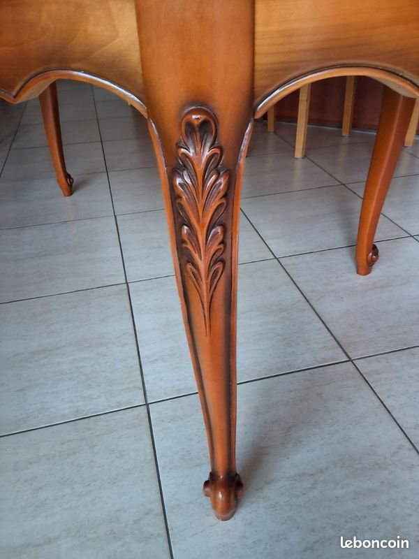 Table de salle à manger en merisier (image 5)