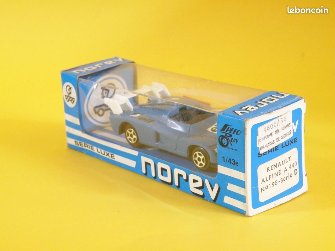 1/43 Jet-Car de Norev Serie P #840 Renault Alpine A440