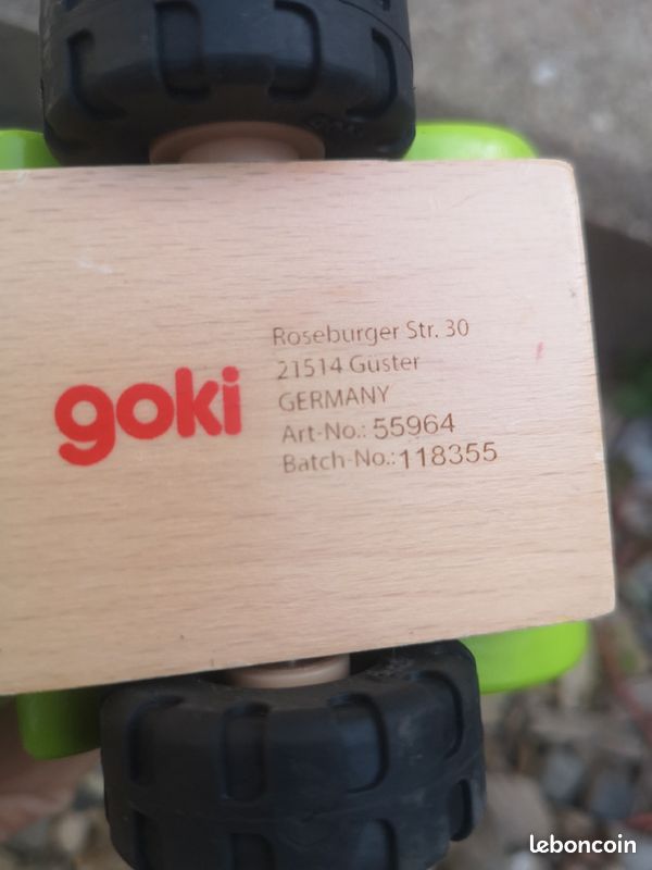 Camion benne en bois GOKI (image 2)