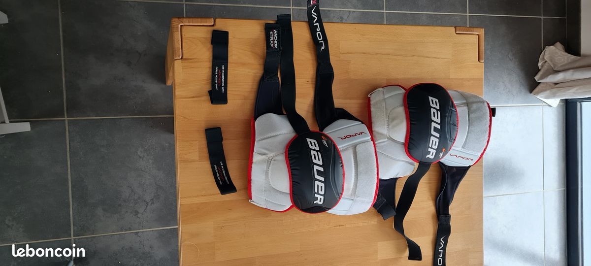 Genouillère gardien de hockey + ceinture (image 1)