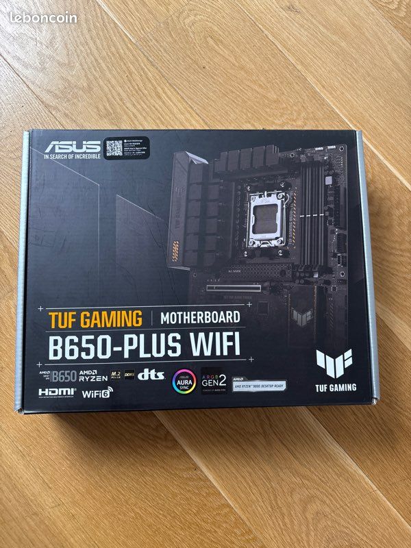 Carte mère asus tuf gaming B650-plus wifi (image 1)