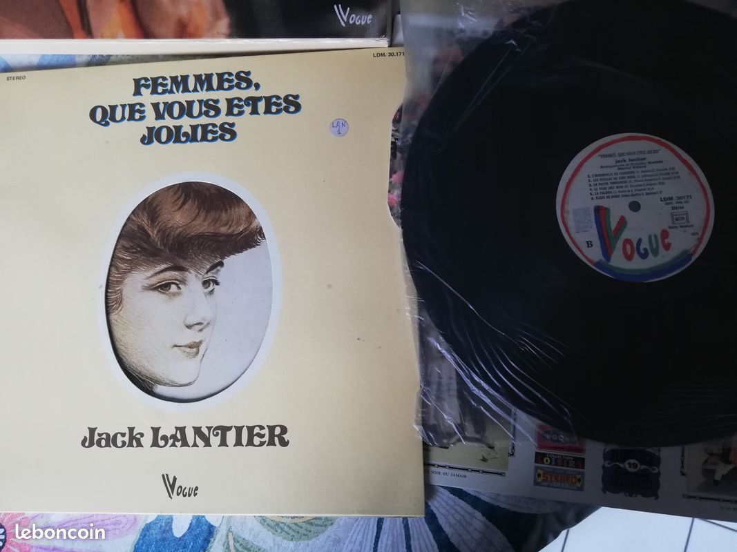 Jack Lanier. Vieux Vinyle - 33 tours (image 2)