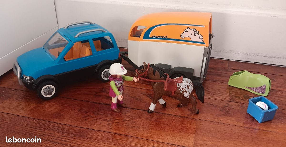 Van à chevaux Playmobil 5223 (image 3)