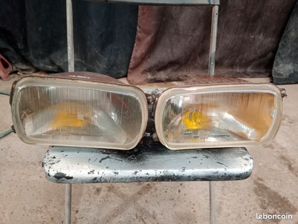 Phare CIBIE Optique Bi-iode Pour Renault 12, 15, 16, Kangourou - Occasion - Vintage