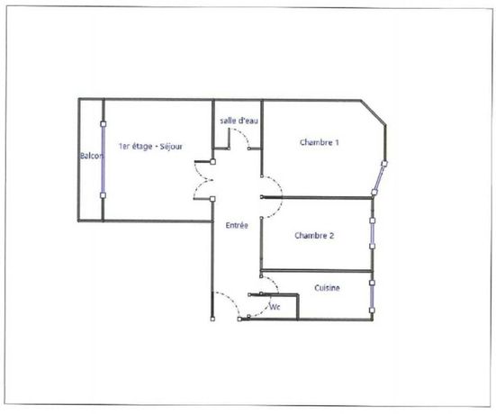 Appartement a louer enghien-les-bains - 3 pièce(s) - 64 m2 - Surfyn