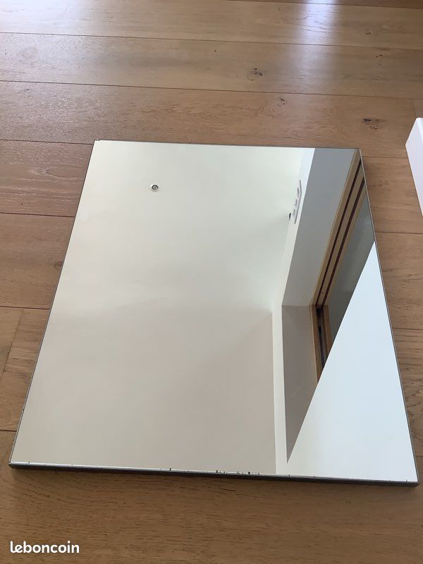 Miroir salle de bain ou toilette à suspendre au mur (image 11)