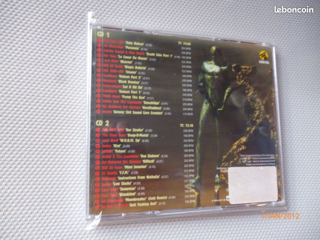 TERRORDROME VII et X Scellés Electronic Style: Speedcore, Hardcore, Gabber, Acid, Techno (image 4)
