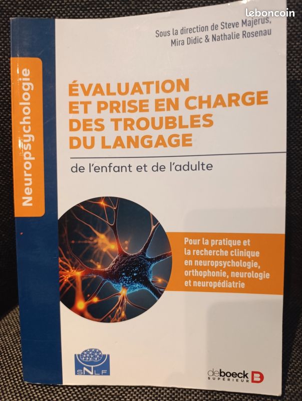 Évaluation et prise en charge des troubles du langage Deboech supérieur (image 1)
