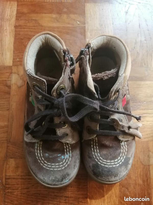 Kickers garçon montante taille 27 (image 1)