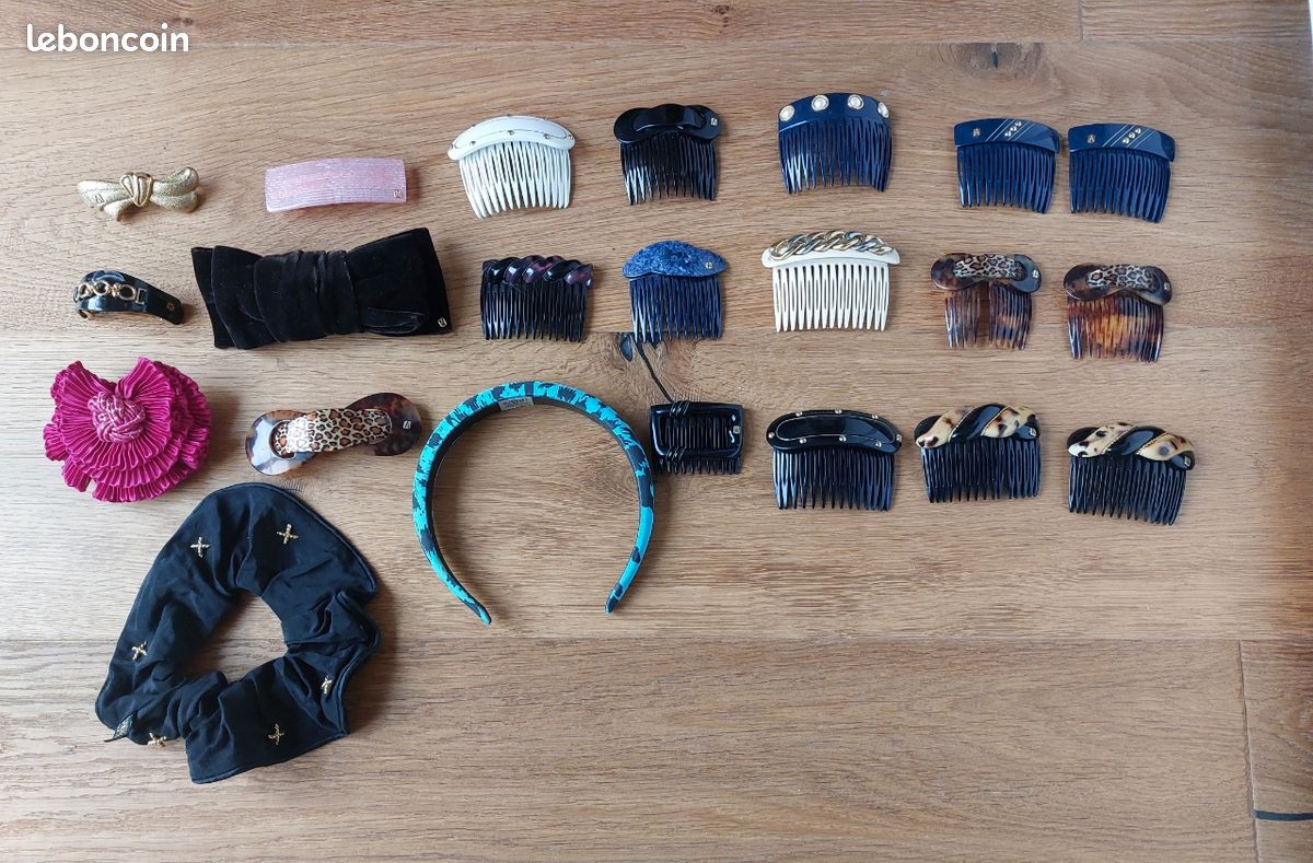 Accessoires cheveux - barrettes, peignes, serre-tête, chouchou - Alexandre de Paris (image 1)