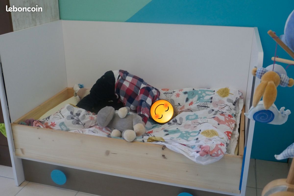 Lit évolutif de bébé jusqu'à l'âge adulte (image 2)