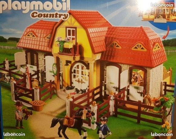 Playmobil Cheval D'écurie - Neuf - Thème Western - Fabriqué En Allemagne