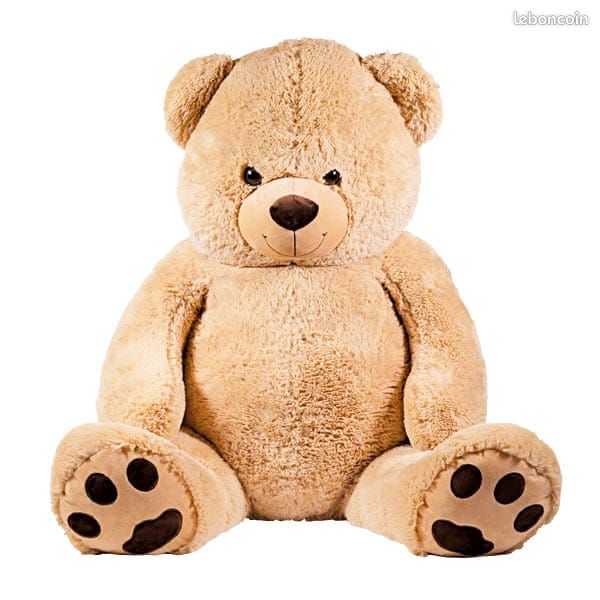 Doudou 60 cm marron (image 2)