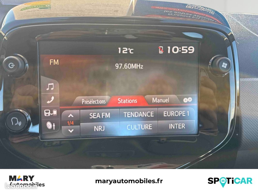 PEUGEOT 108 VTi 72ch S&S BVM5 Allure (image 14)