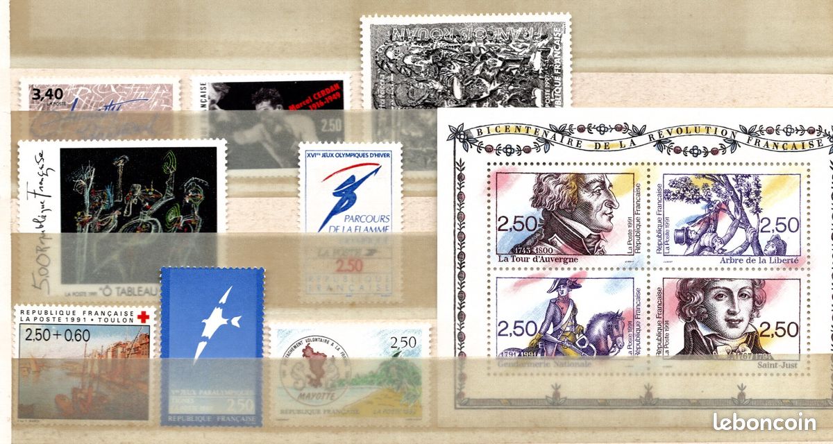 1930-1939 - Philatélie - Collection timbre poste 1930-1939 - Philatélie - Collection timbre poste