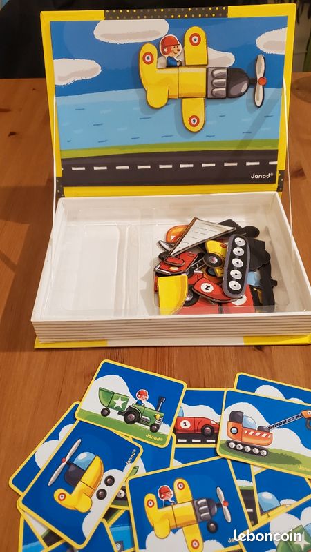Jeu Magnetibook Bolides (image 3)