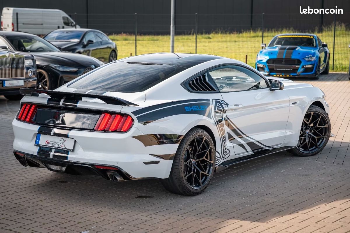 FORD Mustang 3.7 V6 Look Shelby GT500 305 ch BVA – Recaro – LED – Caméra (image 6)