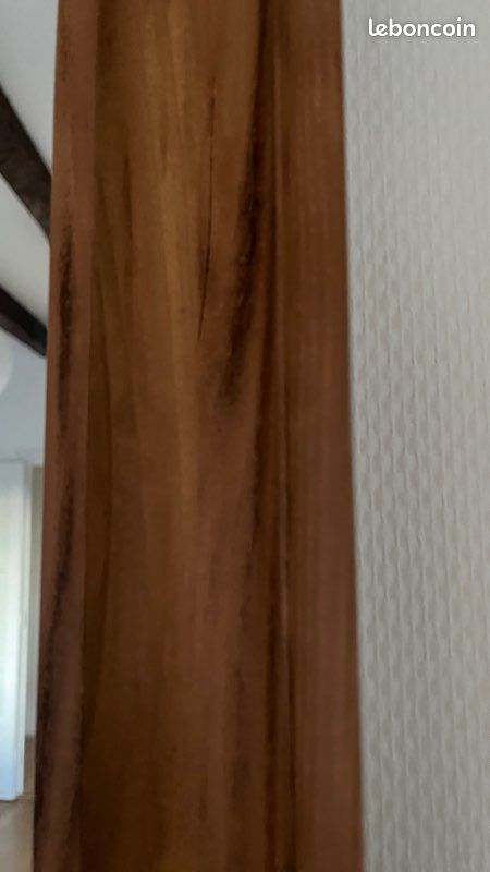 Grand miroir mural avec cadre en bois – 70 x 196 cm (image 3)