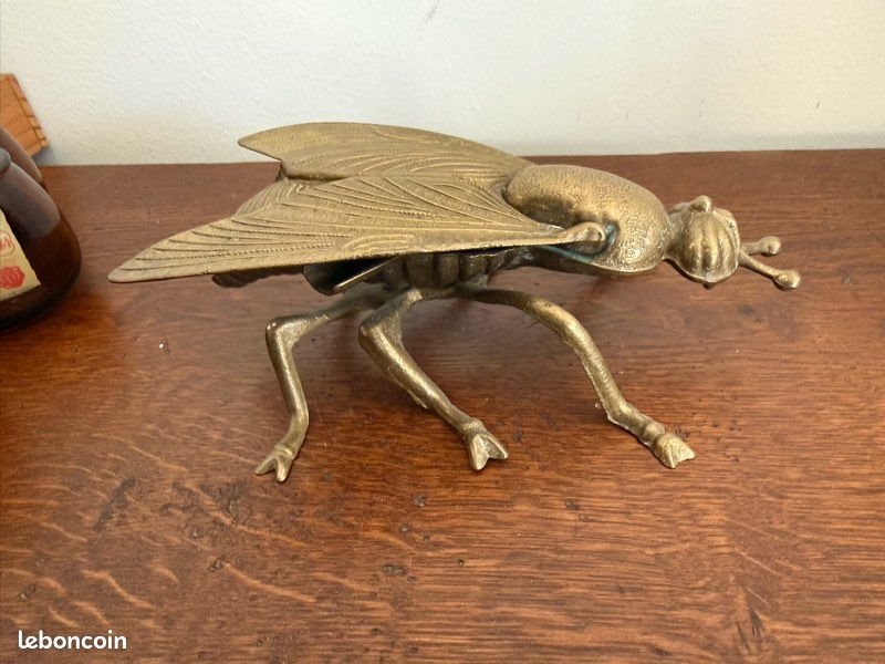 Cendrier mouche en laiton (Gebraucht) in Morgins für CHF 50 - mit