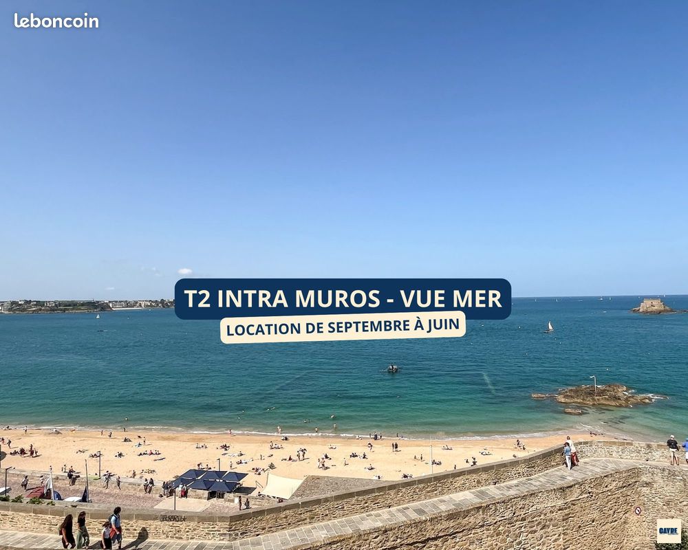 Appartement 2 pièces 45 m² · à Saint-Malo · 45 m² · 720 €