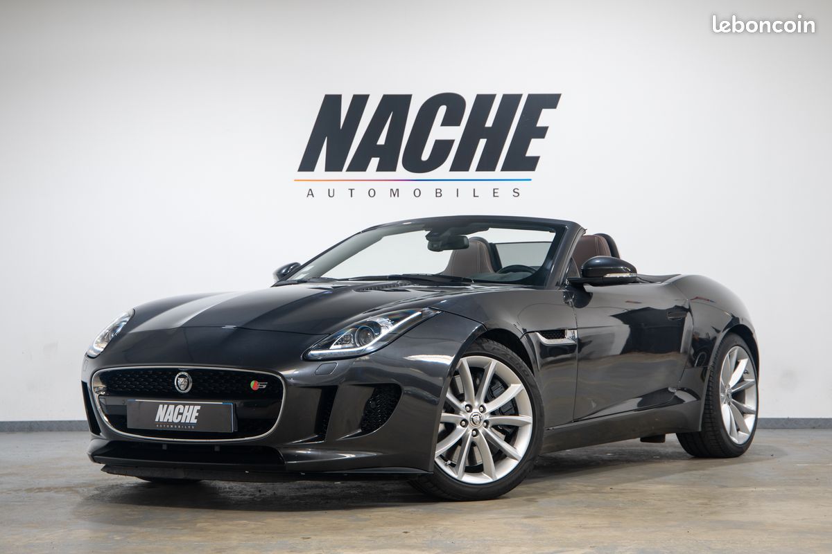 Jaguar F-Type V6 S - 380 cv - Origine France - Historique complet Jaguar - Très bien équipée (image 1)