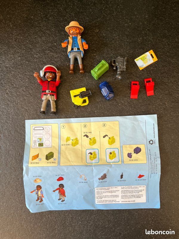 Playmobil 6938 Wild Life - Avion avec explorateurs - Comparer avec