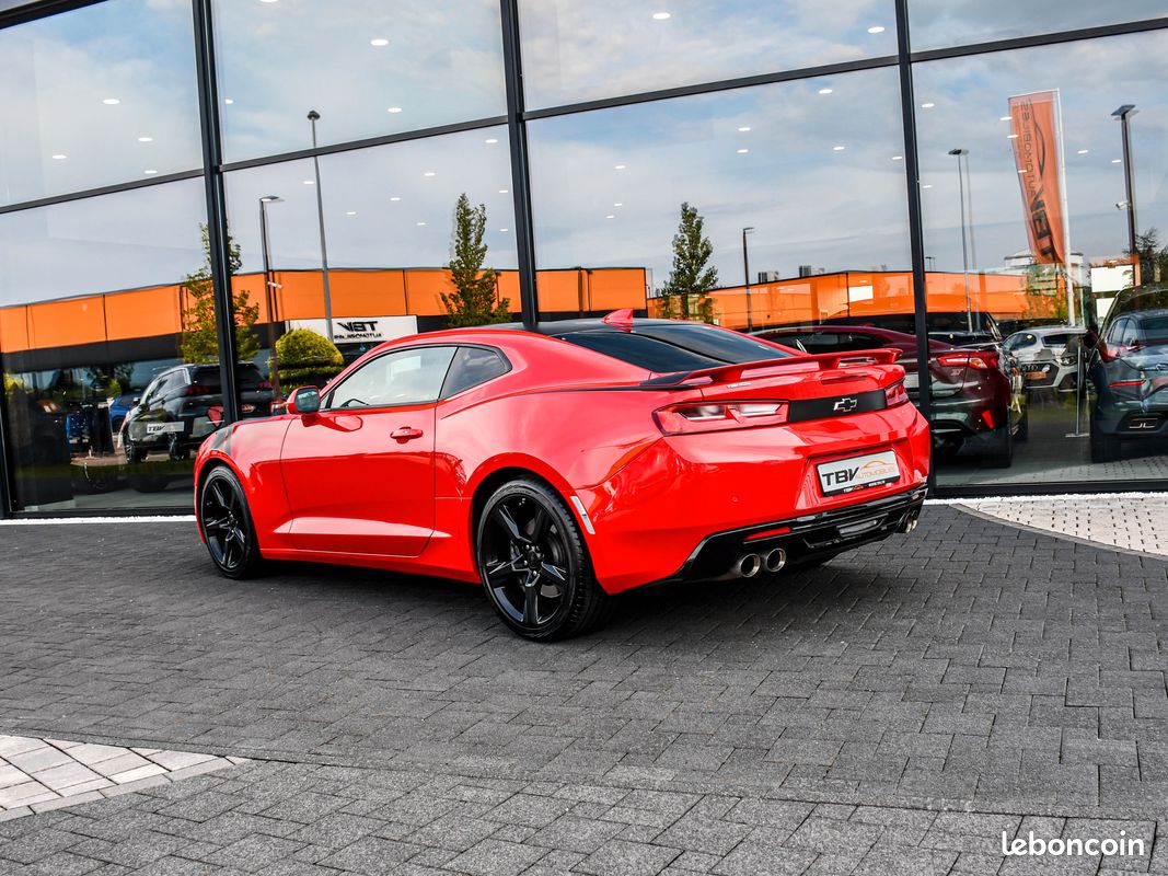 Chevrolet Camaro 6.2 V8 453 CH SS HUD HIFI BOSE CAMERA ECHAPP A CLAPET — PRODUIT EXCEPTIONNEL MALUS PAYÉ SEUELEMENT 24 000 KM (image 2)