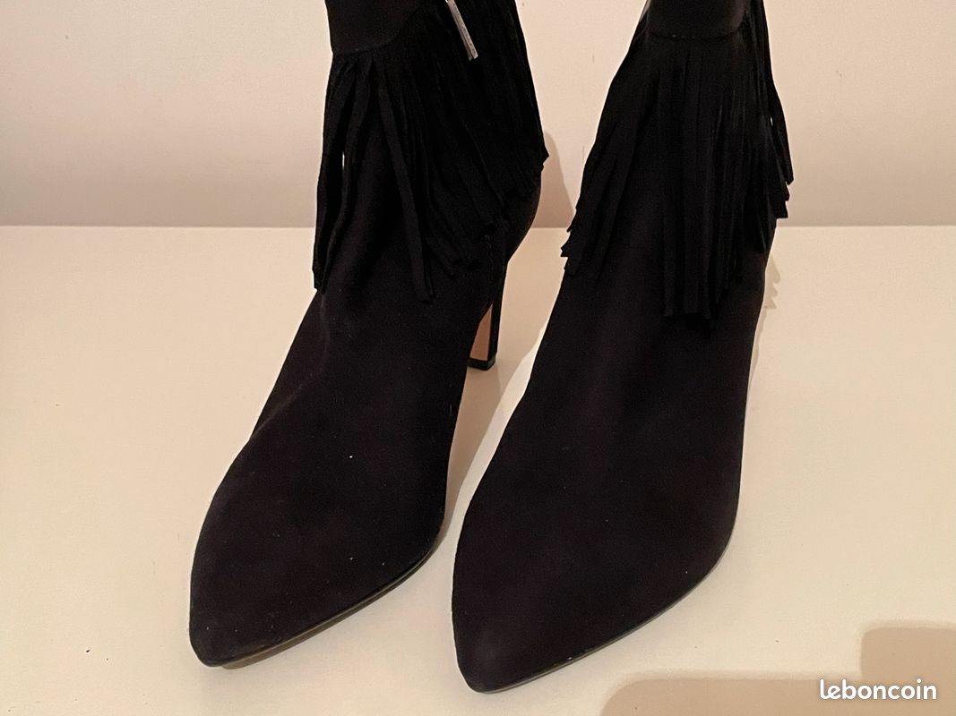 Bottines italiennes haut de gamme à franges (image 2)