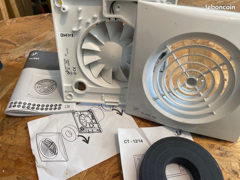 VMC 12v extracteur silent 100 CZ E5 (image 2)