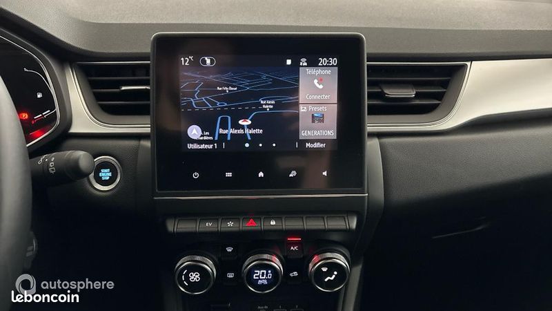 Renault Captur 1.6 E-Tech hybride 145ch Intens -21 (image 19)
