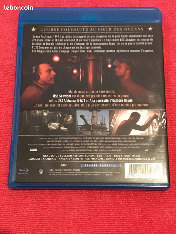 Usa seaviper blu ray comme neuf (image 2)