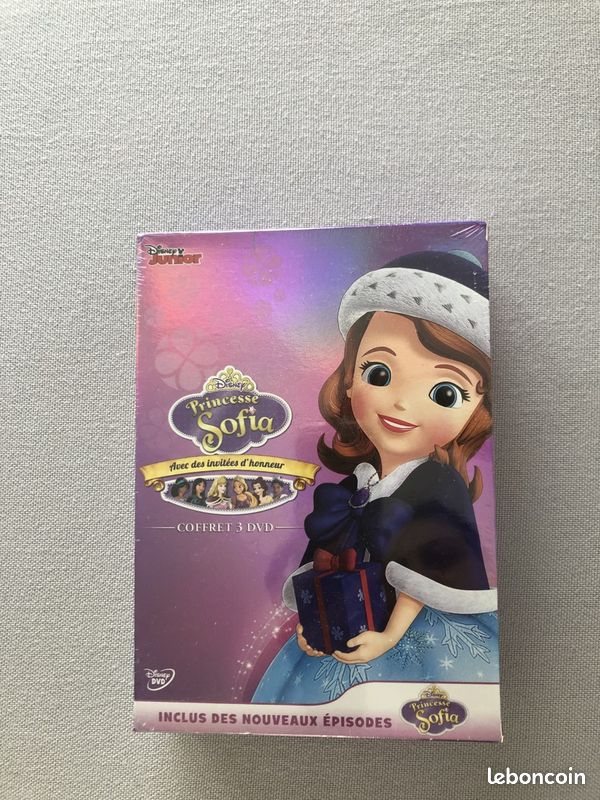 Coffret 3 DVD Princesse Sofia neuf (image 1)