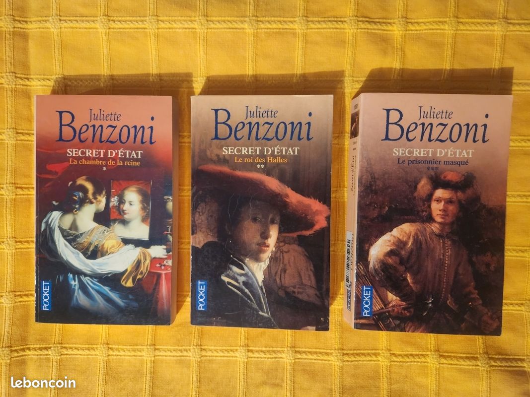 Trilogie Secret d'état de Juliette Benzoni (image 1)